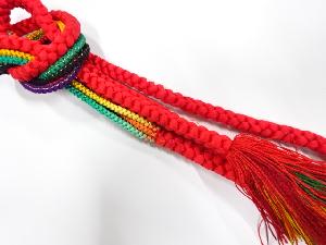 正絹　手組帯締め